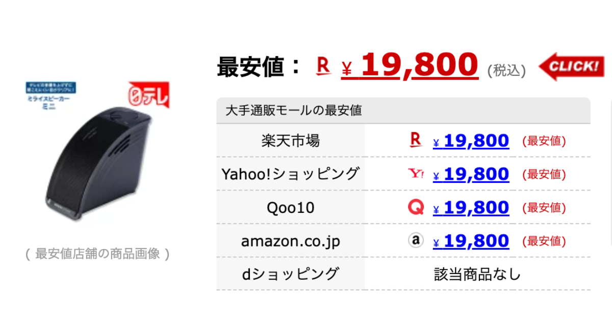 ミライスピーカー最安値情報